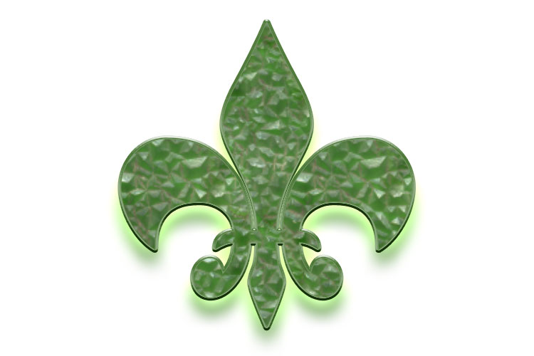 Fleur-De-Lis Reflector